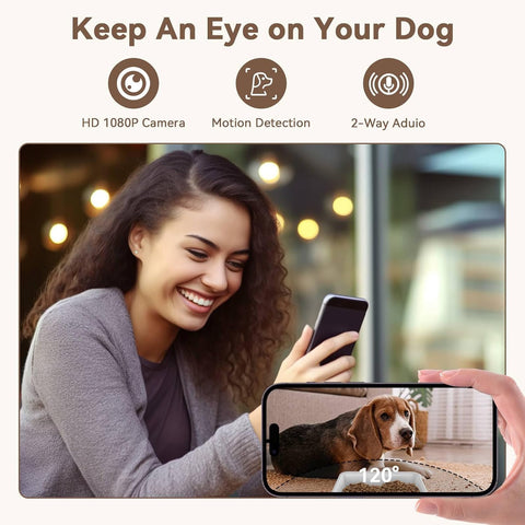 8L Smart Dog Feeder with Camera &amp; WiFi — customer photo