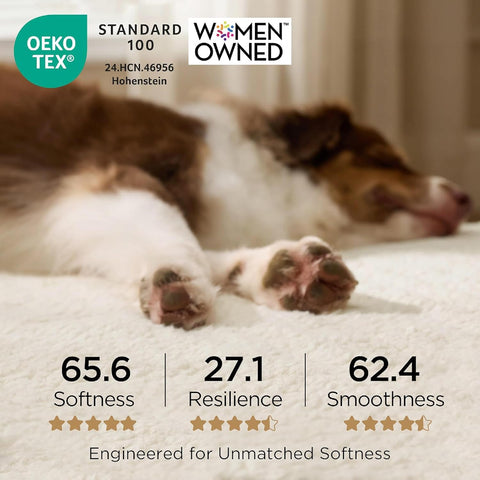 Orthopedic XL Dog Bed – Sherpa Comfort, 44 x 32 In — customer photo