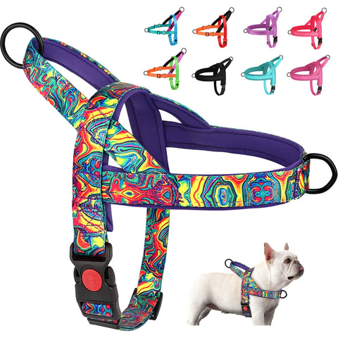 No-Pull Nylon Dog Harness – Padded Walking Vest — customer photo