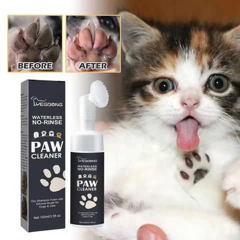 Waterless Paw Cleaner Foam for Dogs & Cats — customer photo