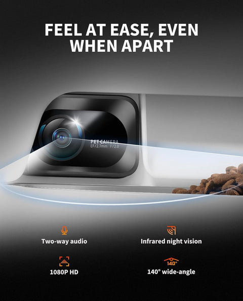 Dual-Hopper Smart Pet Feeder with AI Camera — customer photo