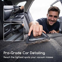 Pocket Fur Wedge — Mini Detailing Tool for Car & Sofa